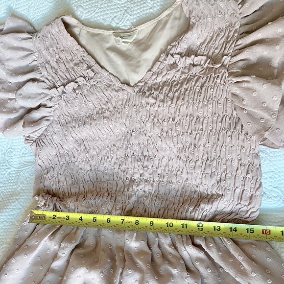 Orange Creek swiss-dot dress, mauve - Picture 7 of 8